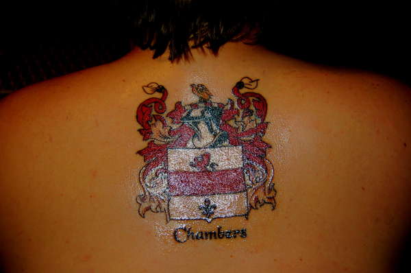 Chambers Family Crest tattoo