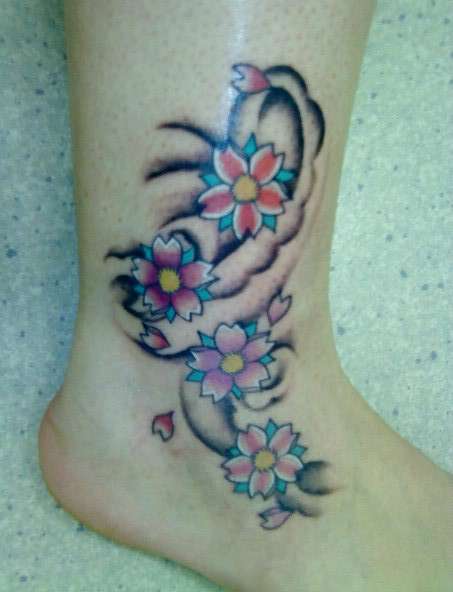Cherry Blossoms tattoo