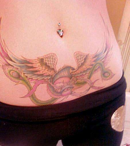 Completed phoenix. tattoo