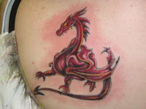 Dragon-Colored tattoo