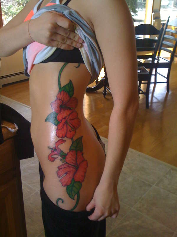 Flower Vine tattoo