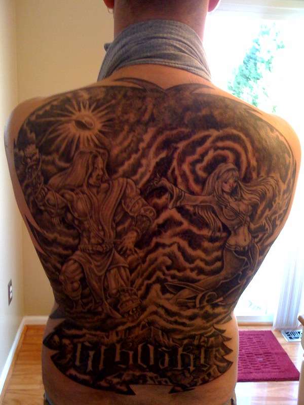 God of Tech tattoo