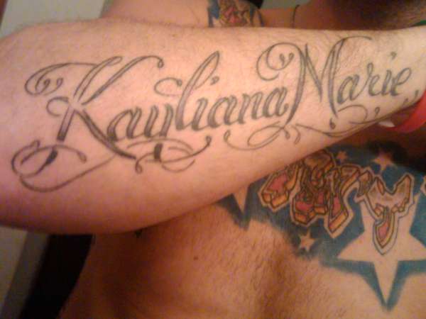 Kayliana Marie tattoo