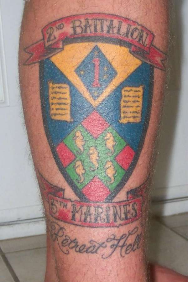 Military Crest tattoo