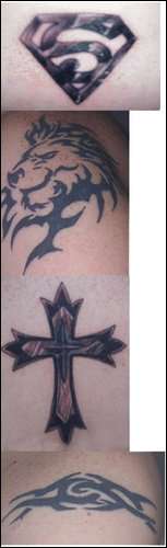 Mix Shot tattoo