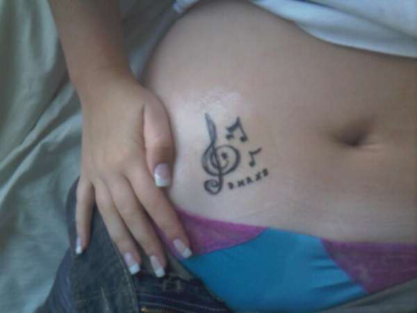 Music and family tattoo