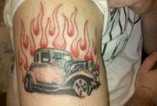 My Grandpa's car tattoo