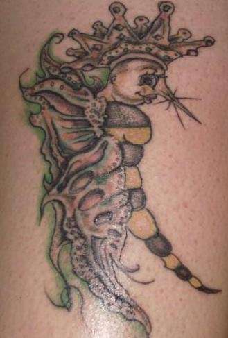 Queen B's Bee tattoo