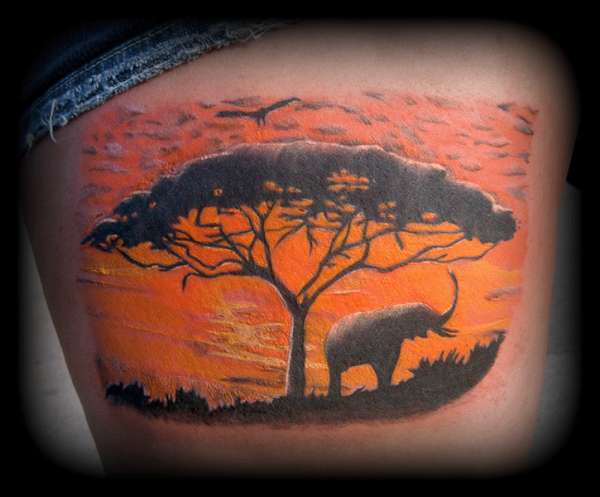 Tattoo by Chris Bucher @ Body Mods tattoo
