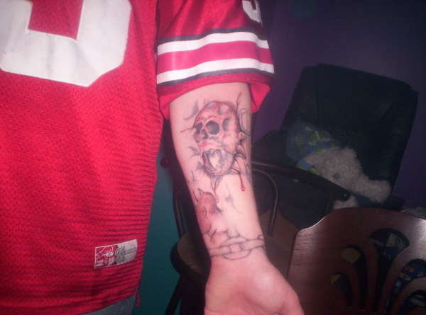 The Skull tattoo