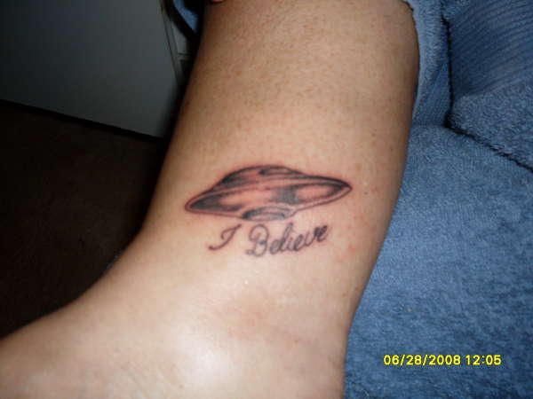 UFO tattoo