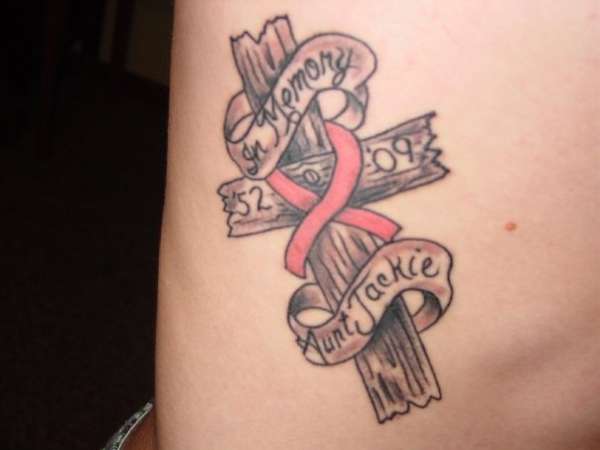 breast cancer tattoo tattoo