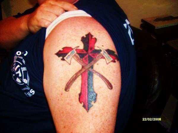 cross tattoo