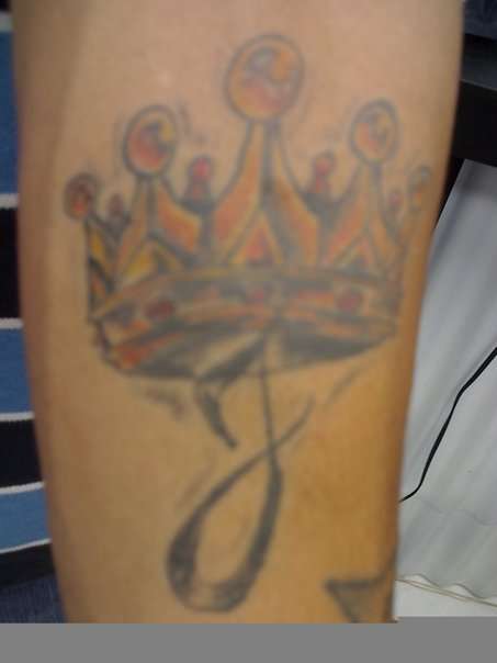 crown tattoo