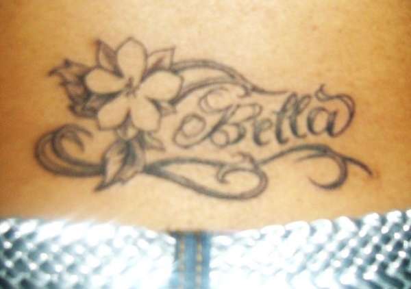 first tattoo, lower back :) tattoo