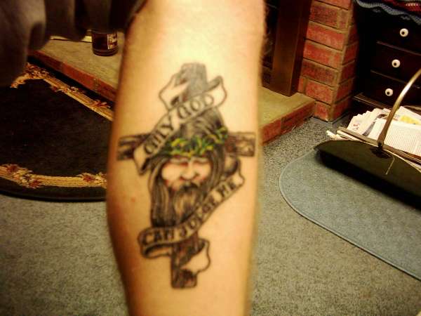 Only God Can Judge Me tattoo