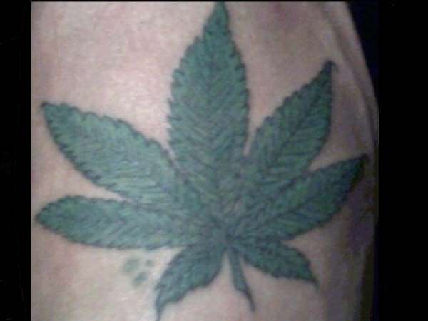 Bud Leaf tattoo