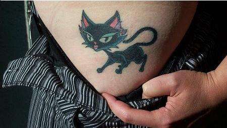 Kitty tattoo