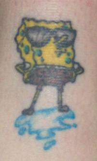 Getting Tattooed  Spongebob - Inked Magazine