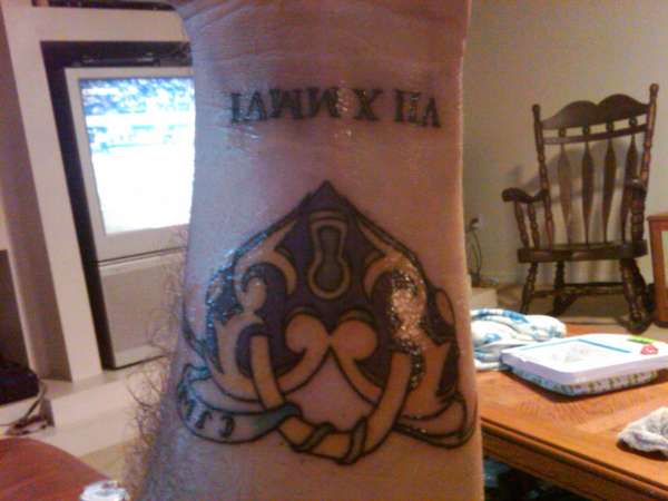 my lock tattoo tattoo