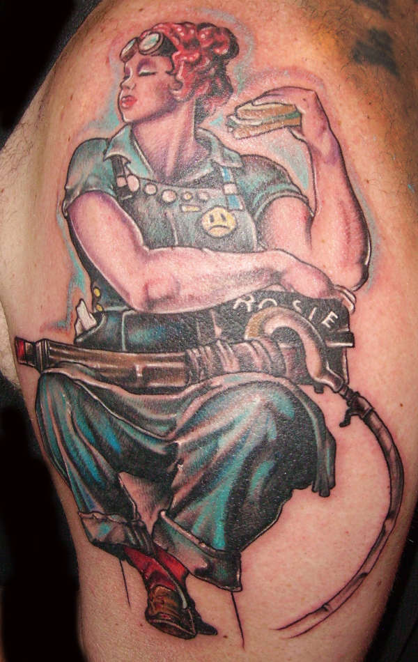 rosie the riviter tattoo