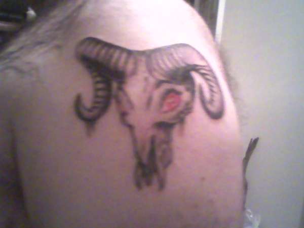 Aries ram tattoo