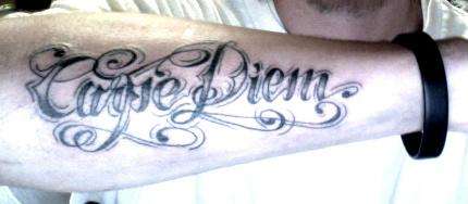 CarpeDiem tattoo