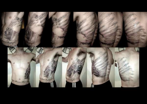 Cheiff panorama progress shot tattoo