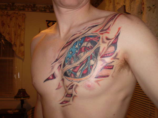 Patriot Heart tattoo