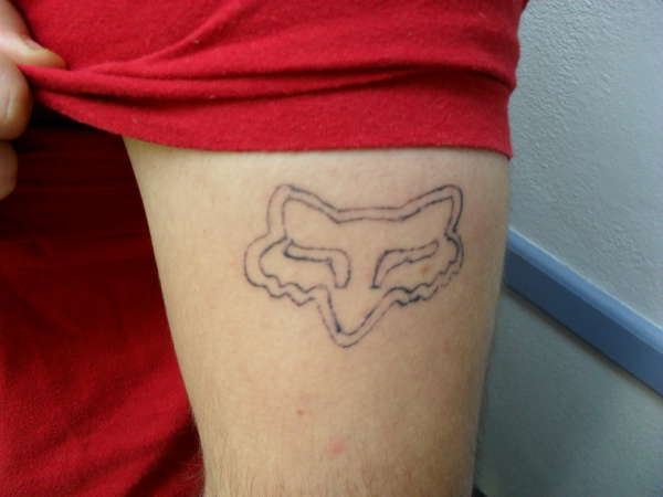 Fox Racing tattoo
