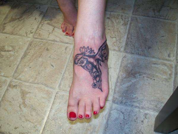 Hummingbird tattoo