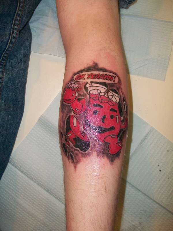 Kool- Aid Man ( oh yeahhh) tattoo