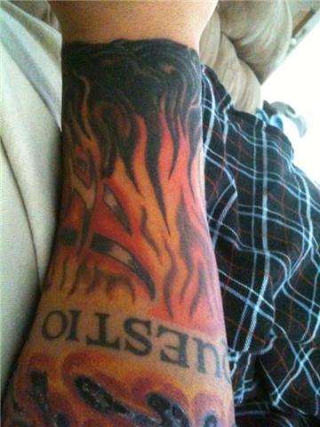New Flames tattoo