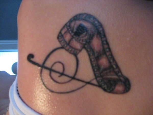 Music and Photography tattoo
