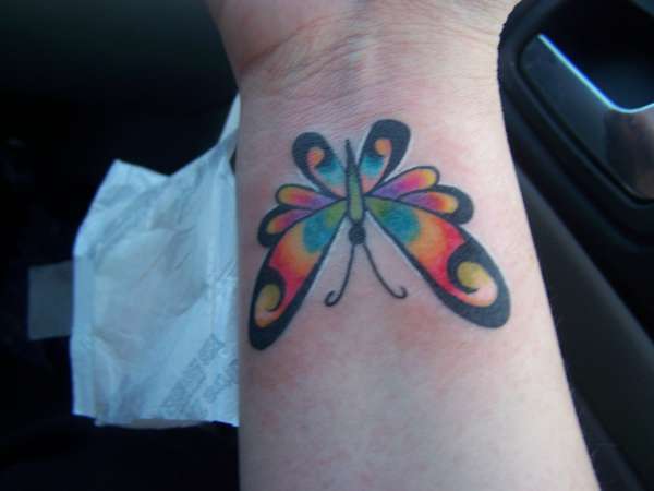 My Butterfly Wrist Tatt tattoo