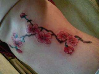 My Cherry Blossoms tattoo
