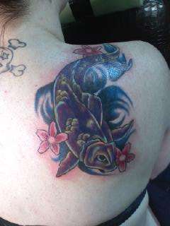 My Coy Fish Coverup tattoo