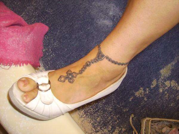 OUCH AGAIN tattoo