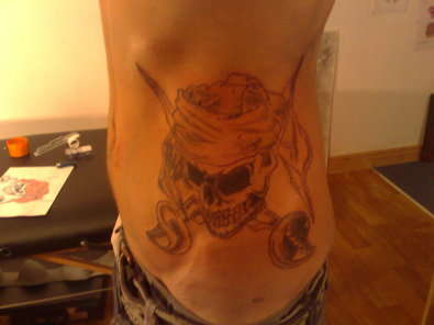 Skull pirate tattoo tattoo