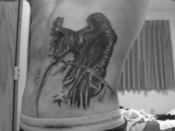 The start of my ribs. tattoo