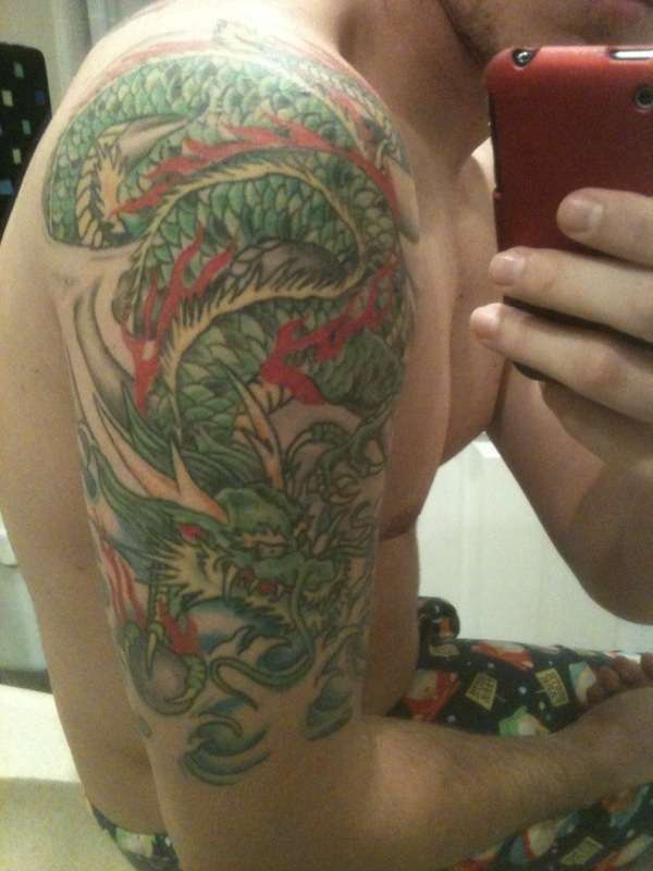 Traditional Jap. Dragon tattoo