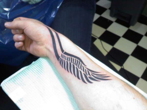 Valkyrie Wing tattoo