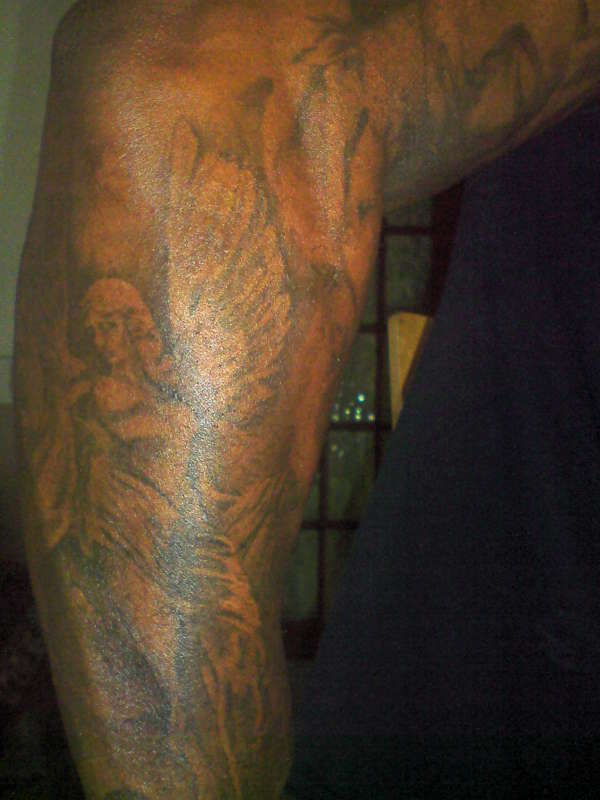 angel tattoo