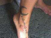 ankle and foot tat tattoo