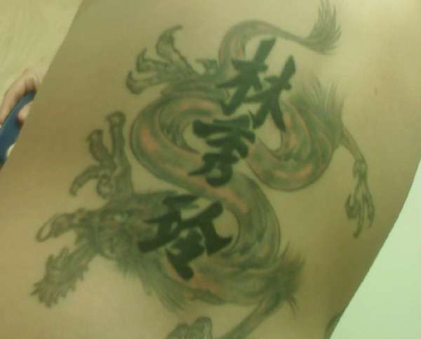 back piece tattoo