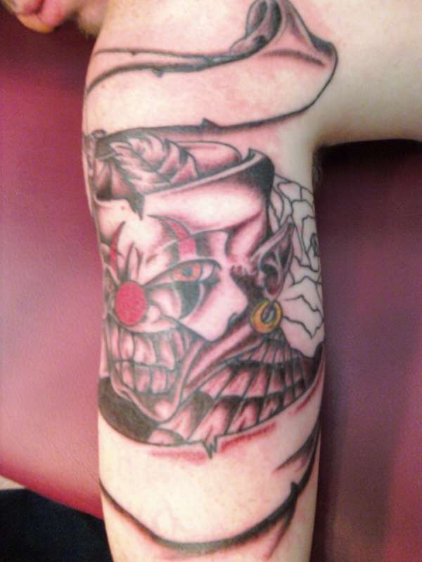 clowns tattoo