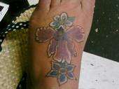 Foot tattoo