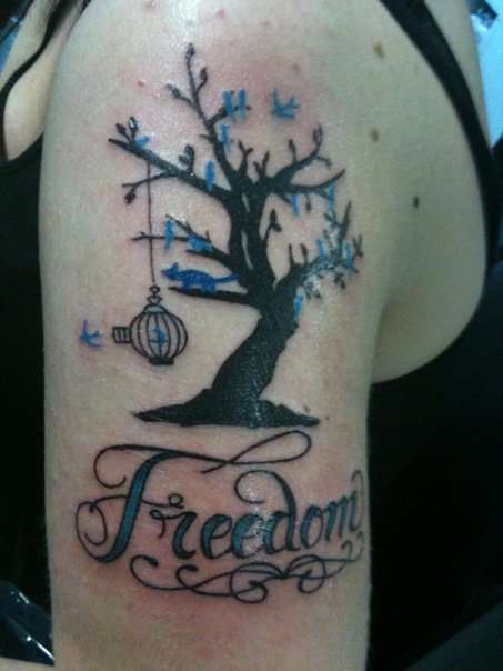 Freedom (fresh tattoo) tattoo