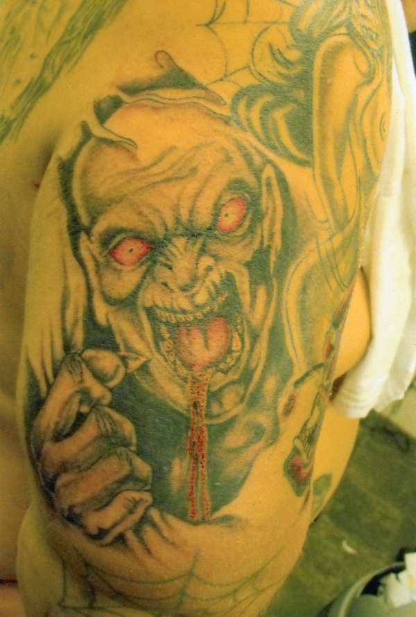 horror tattoo