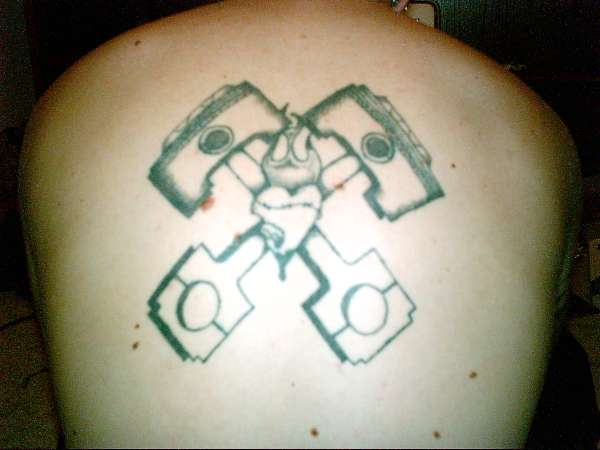 pistons tattoo